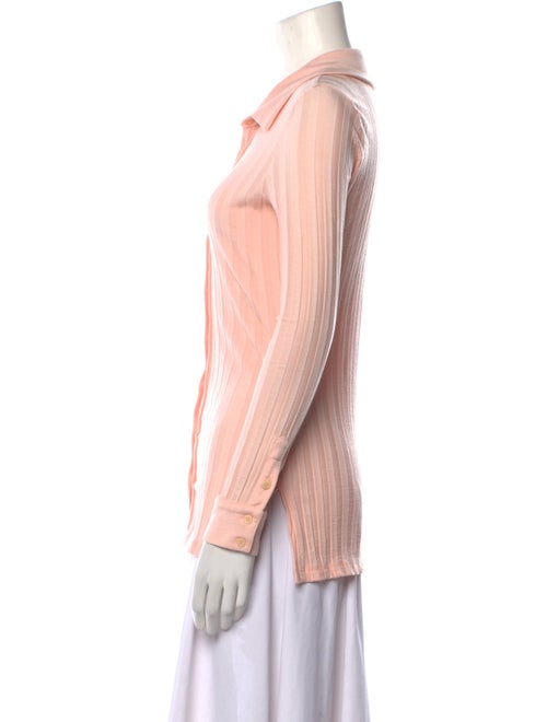 Jonathan Simkhai Long Sleeve Button-Up Top