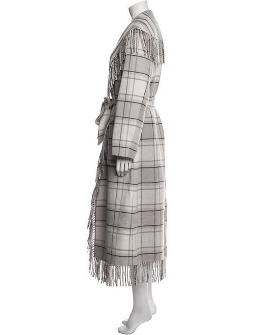 Jonathan Simkhai Plaid Print Coat
