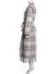 Jonathan Simkhai Plaid Print Coat