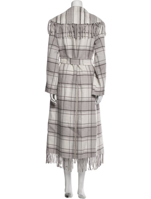 Jonathan Simkhai Plaid Print Coat