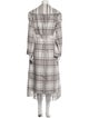 Jonathan Simkhai Plaid Print Coat