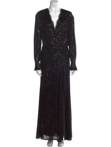 Jonathan Simkhai Dresses V-Neck Long Dress M