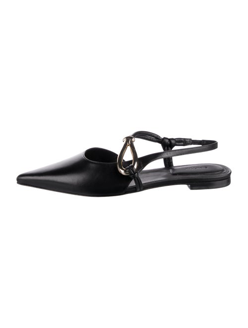 Jonathan Simkhai Leather Slingback Flats