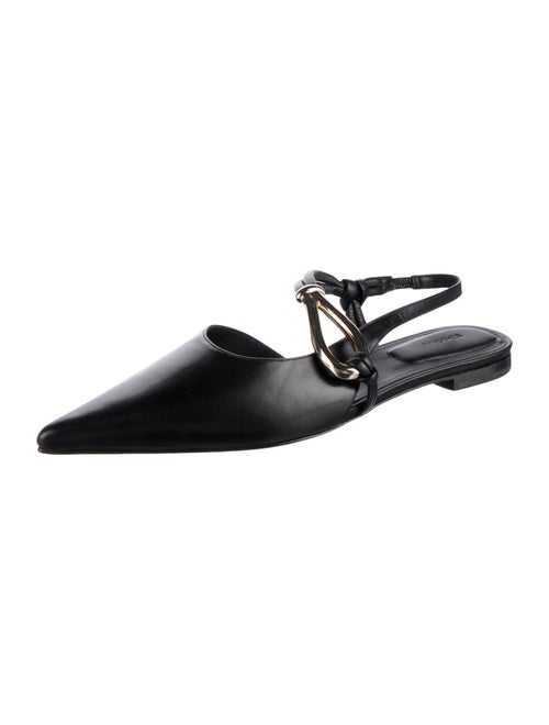 Jonathan Simkhai Leather Slingback Flats