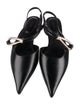 Jonathan Simkhai Leather Slingback Flats
