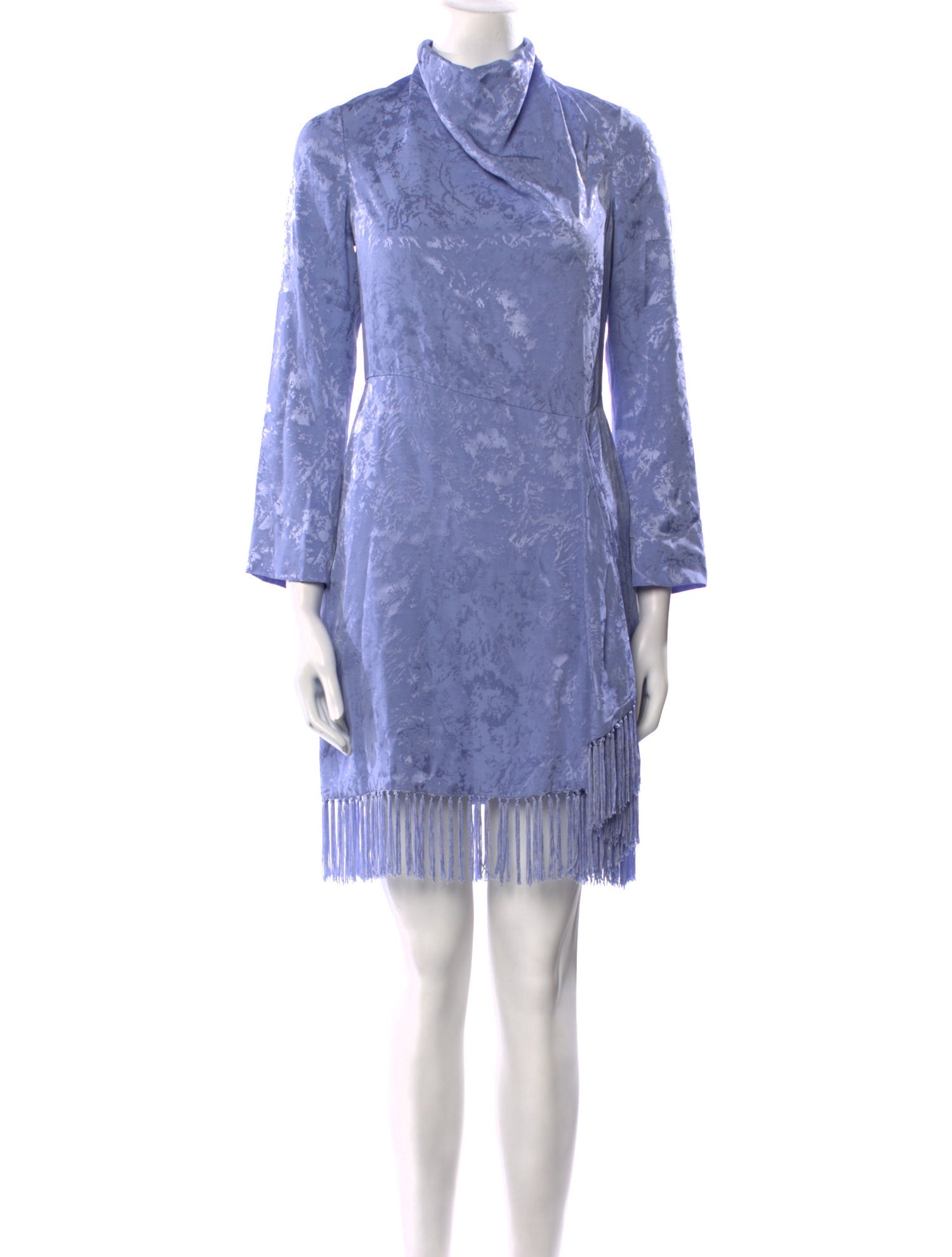 Jonathan Simkhai Mock Neck Mini Dress