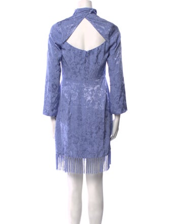 Jonathan Simkhai Mock Neck Mini Dress