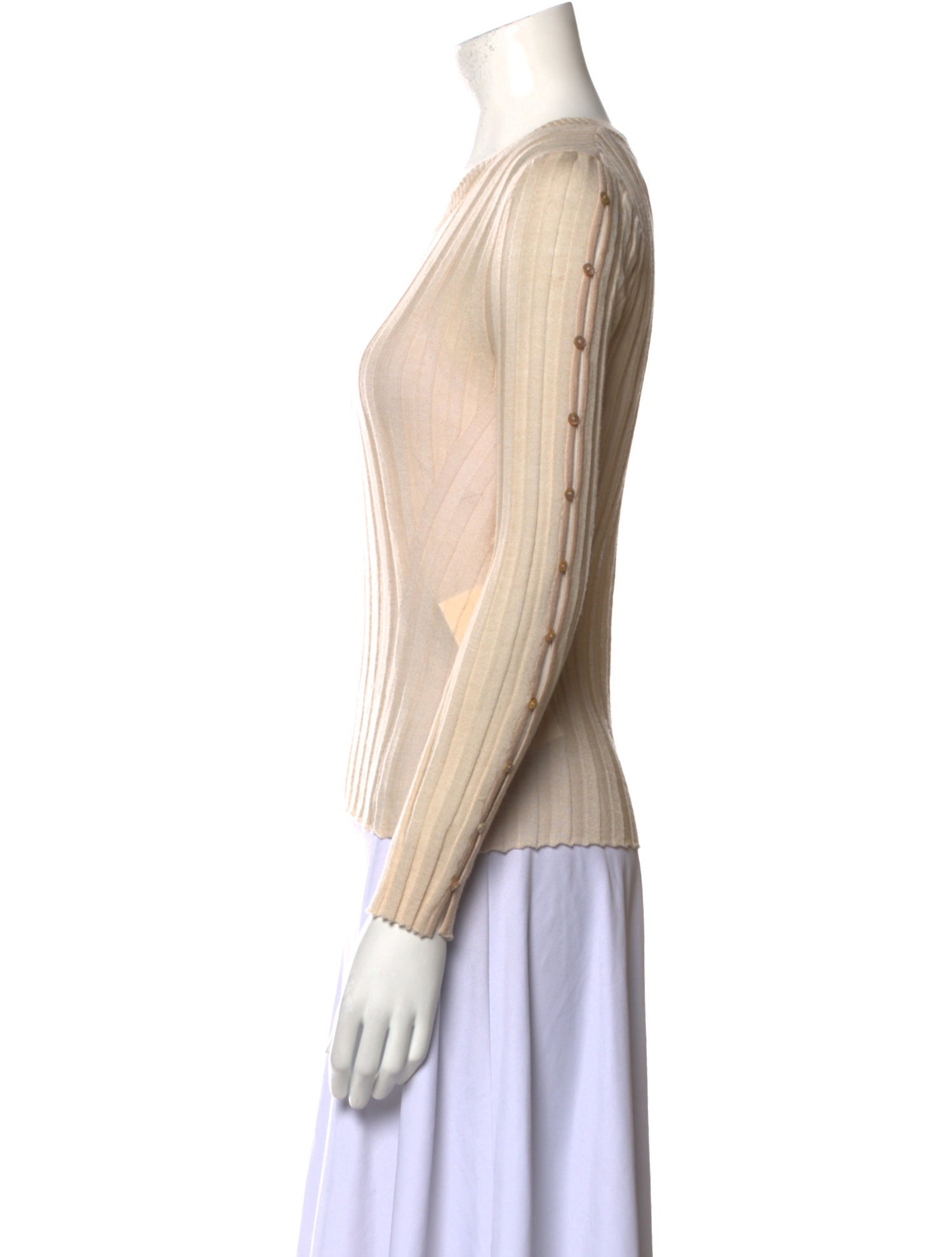 Jonathan Simkhai Merino Wool Scoop Neck Top