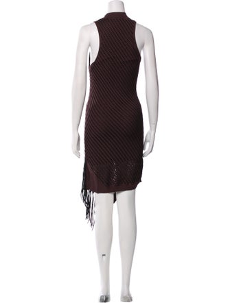 Jonathan Simkhai Striped Midi Length Dress