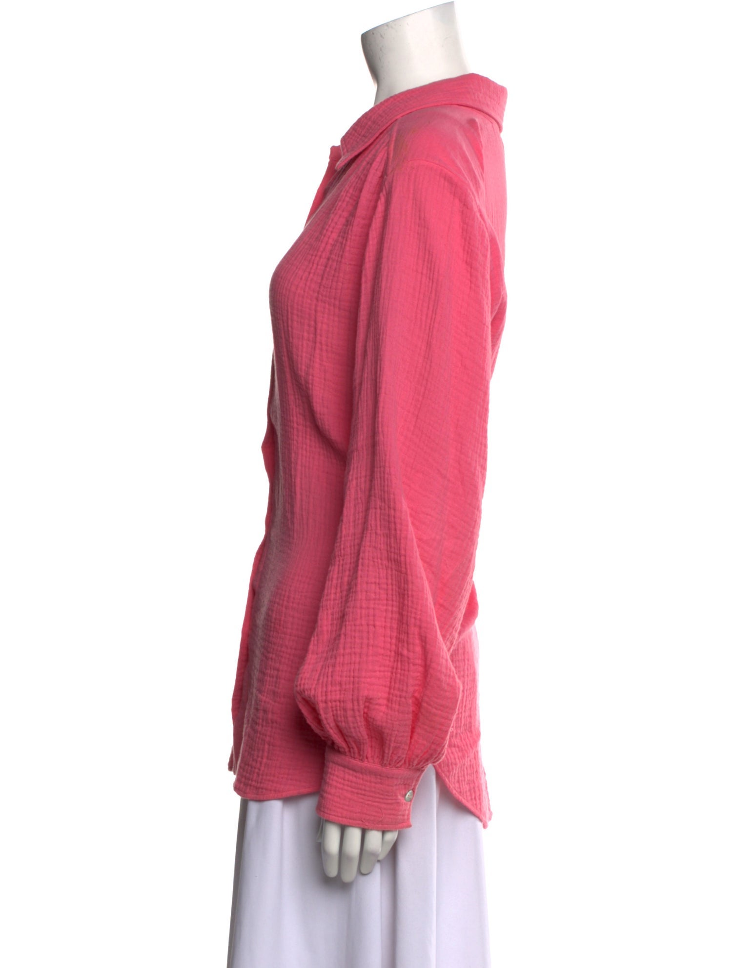 Jonathan Simkhai Long Sleeve Button-Up Top