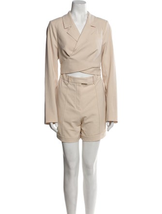 Jonathan Simkhai V-Neck Romper