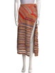 Jonathan Simkhai Striped Midi Length Skirt