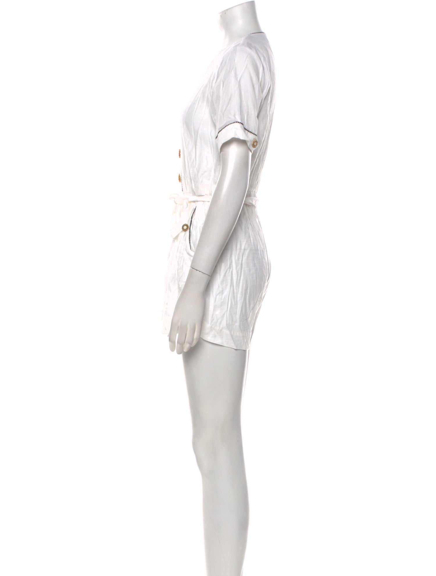 Jonathan Simkhai V-Neck Romper