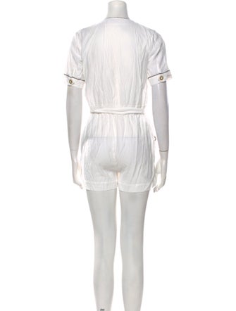 Jonathan Simkhai V-Neck Romper