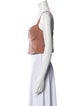 Jonathan Simkhai Square Neckline Sleeveless Crop Top