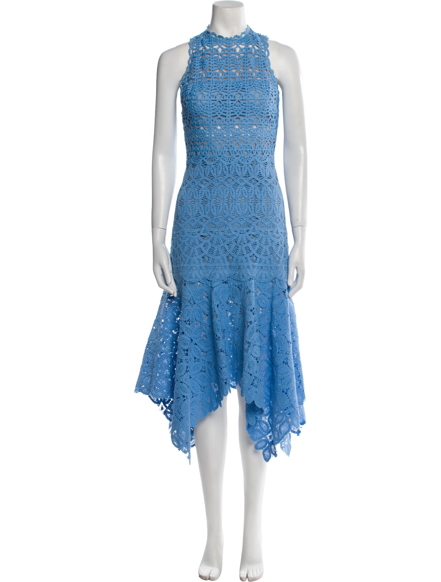 Jonathan Simkhai Lace Pattern Long Dress