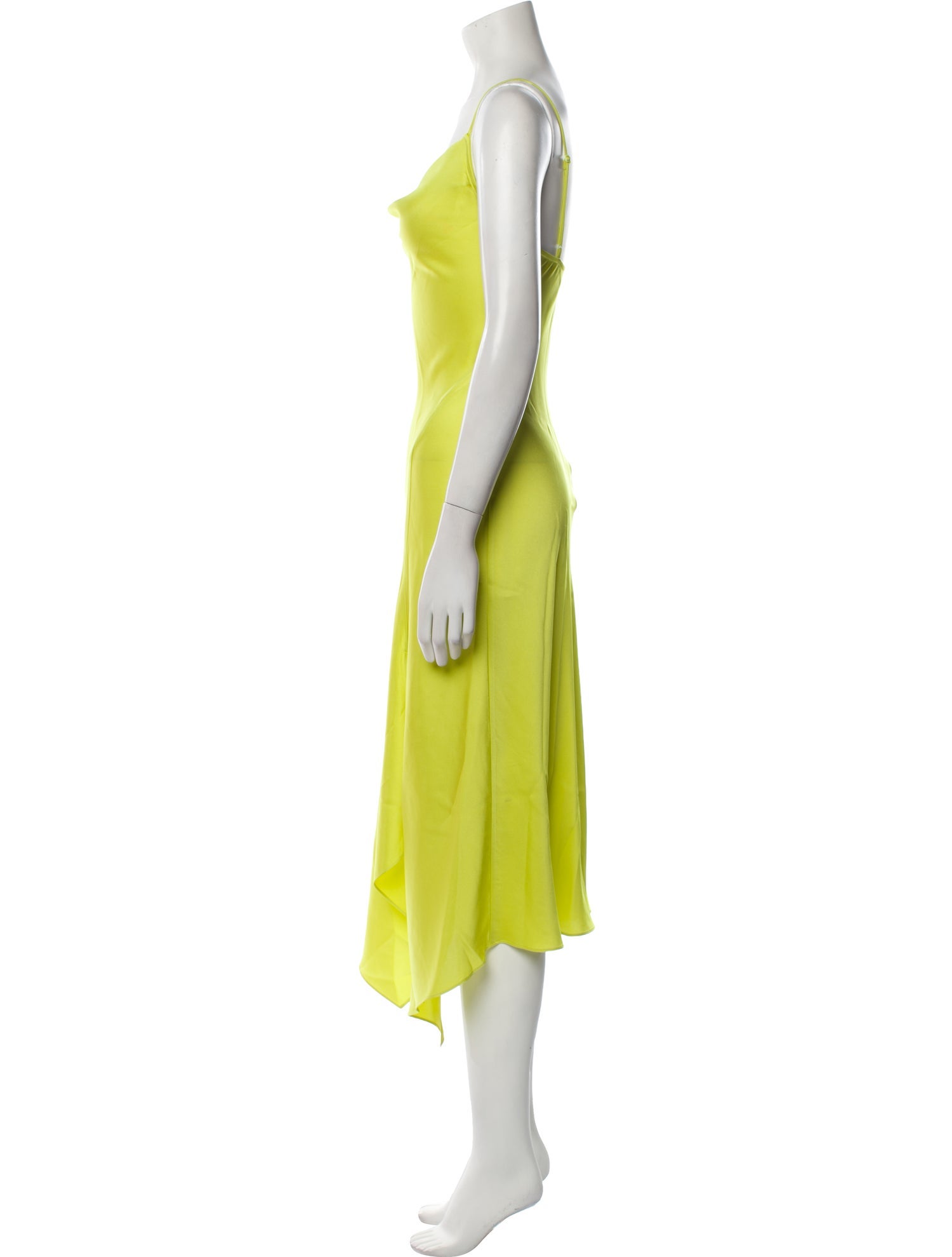 Jonathan Simkhai Cowl Neck Midi Length Dress