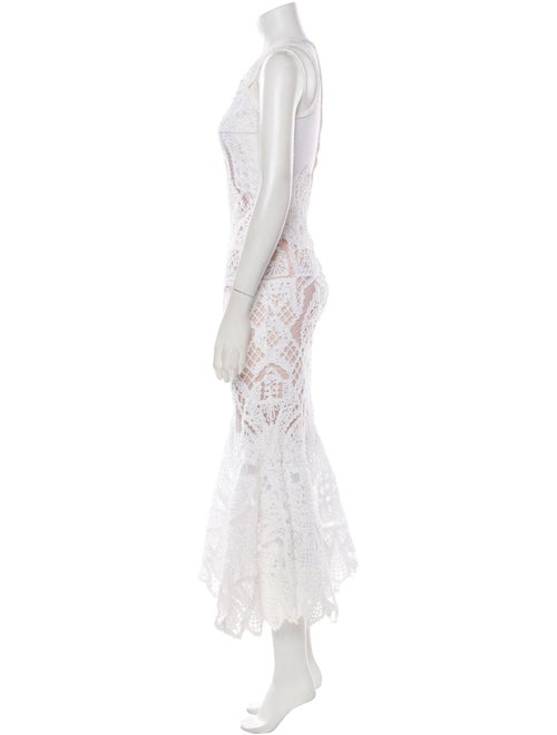 Jonathan Simkhai Lace Pattern Long Dress