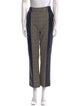 Jonathan Simkhai Plaid Print Wide Leg Pants