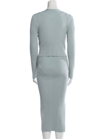 Jonathan Simkhai Pleated Accents Skirt Set