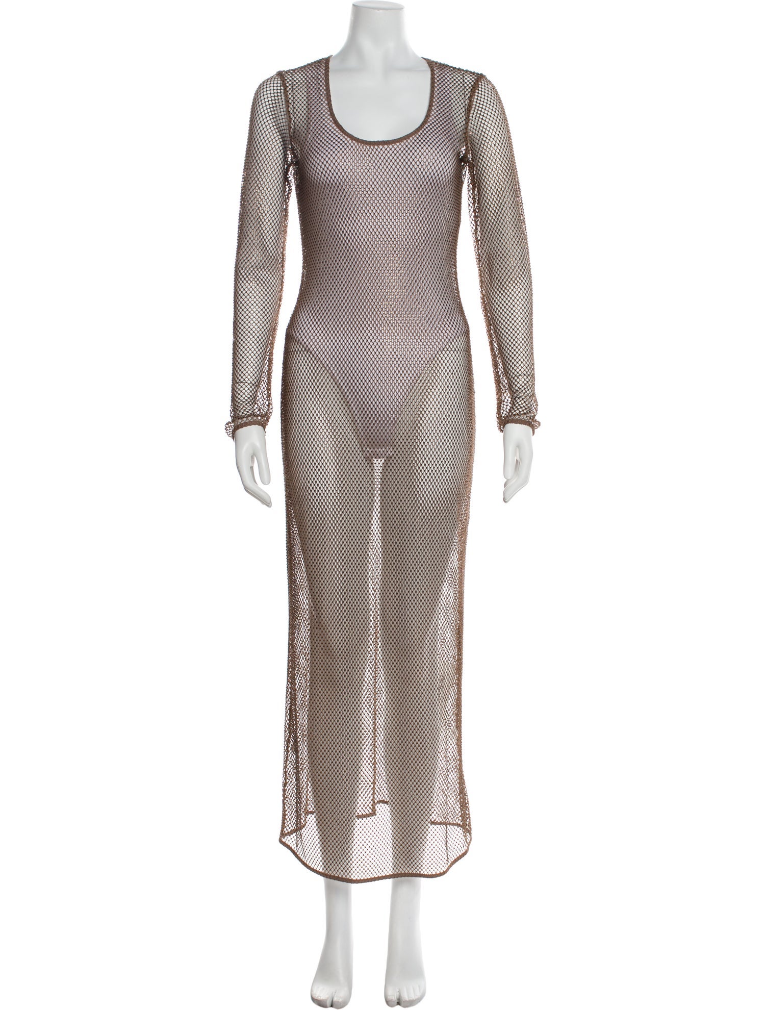 Jonathan Simkhai Scoop Neck Long Dress