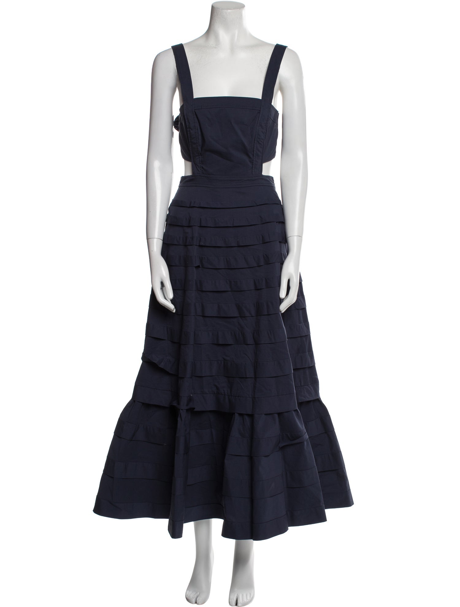 Jonathan Simkhai Square Neckline Long Dress
