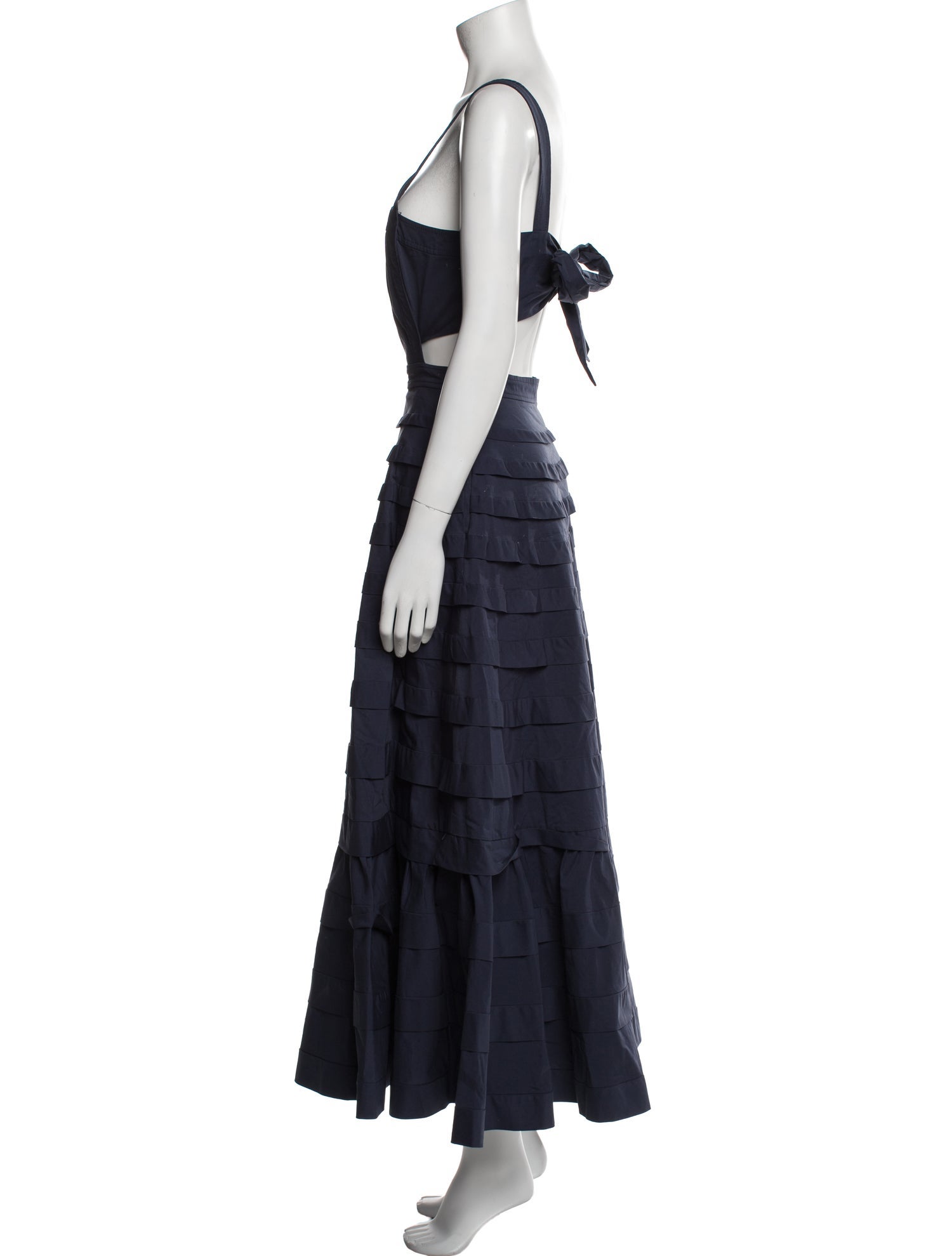 Jonathan Simkhai Square Neckline Long Dress