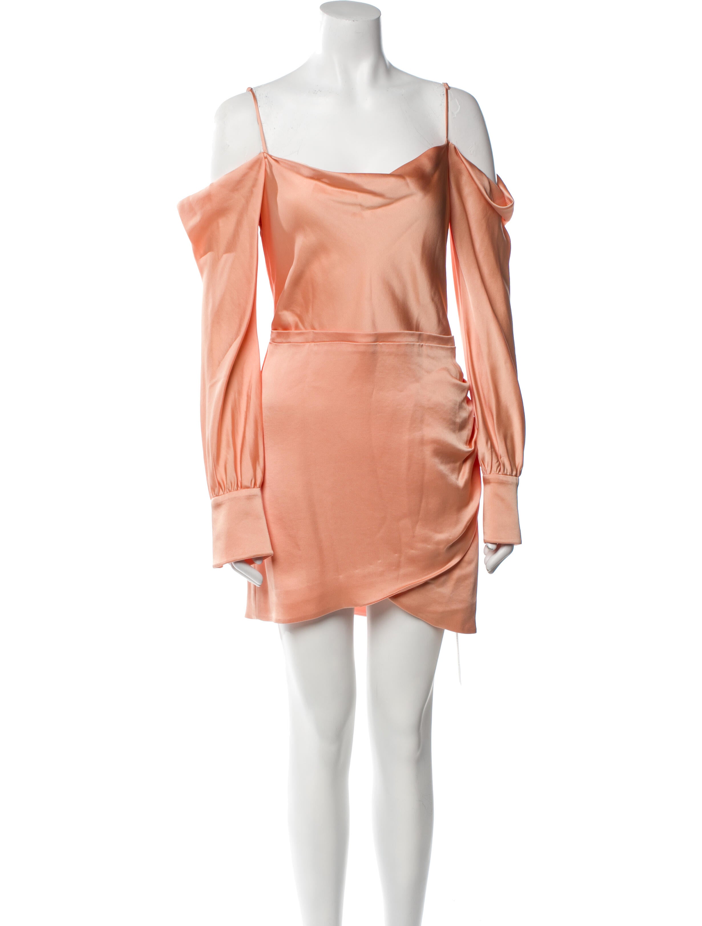 Jonathan Simkhai Cowl Neck Mini Dress