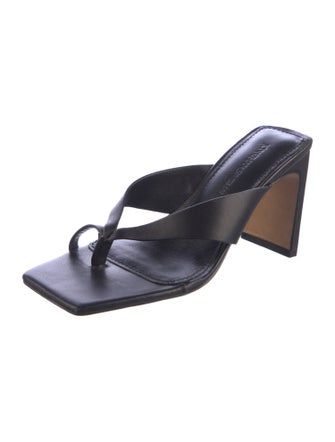 Jonathan Simkhai Leather Slides