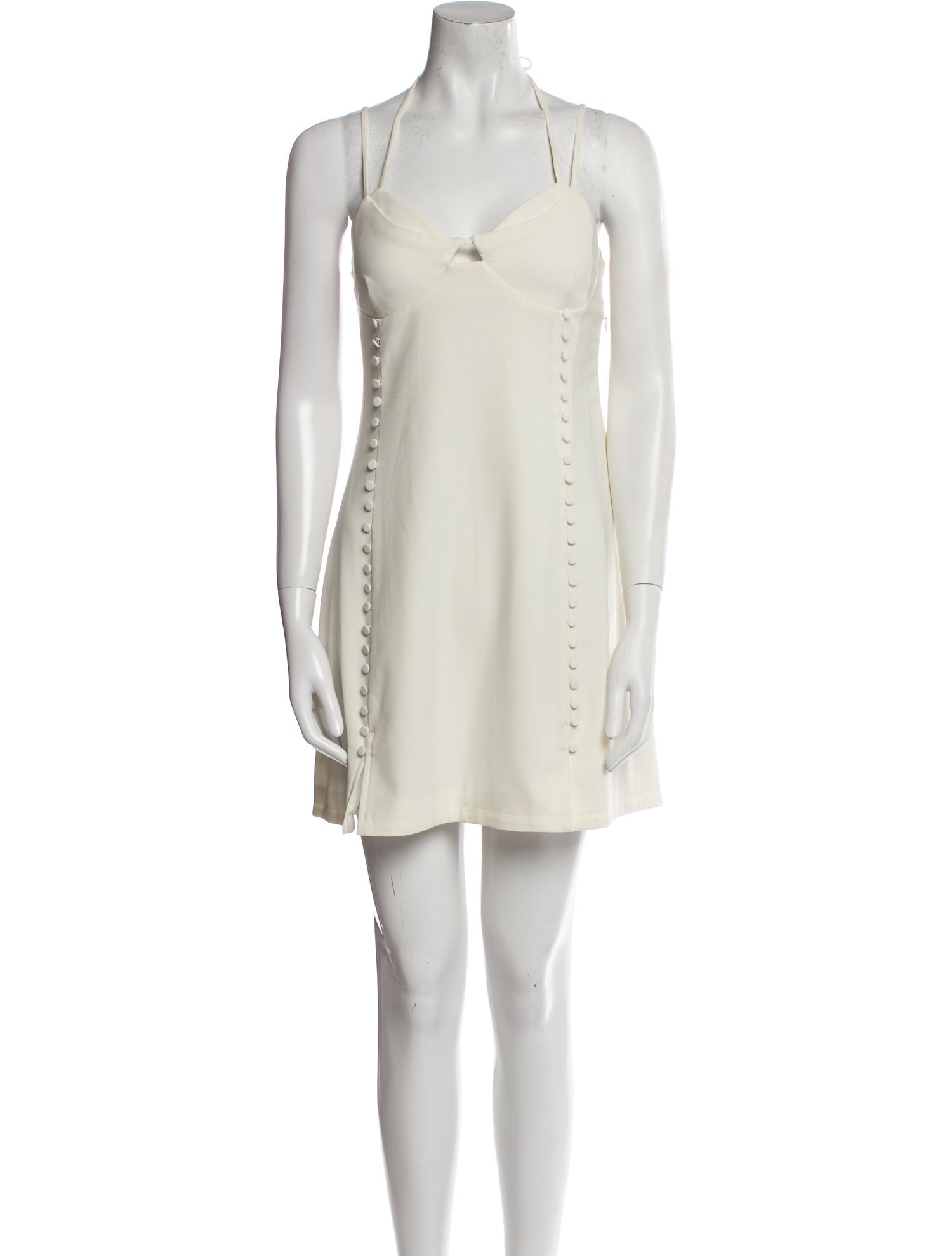 Jonathan Simkhai V-Neck Mini Dress