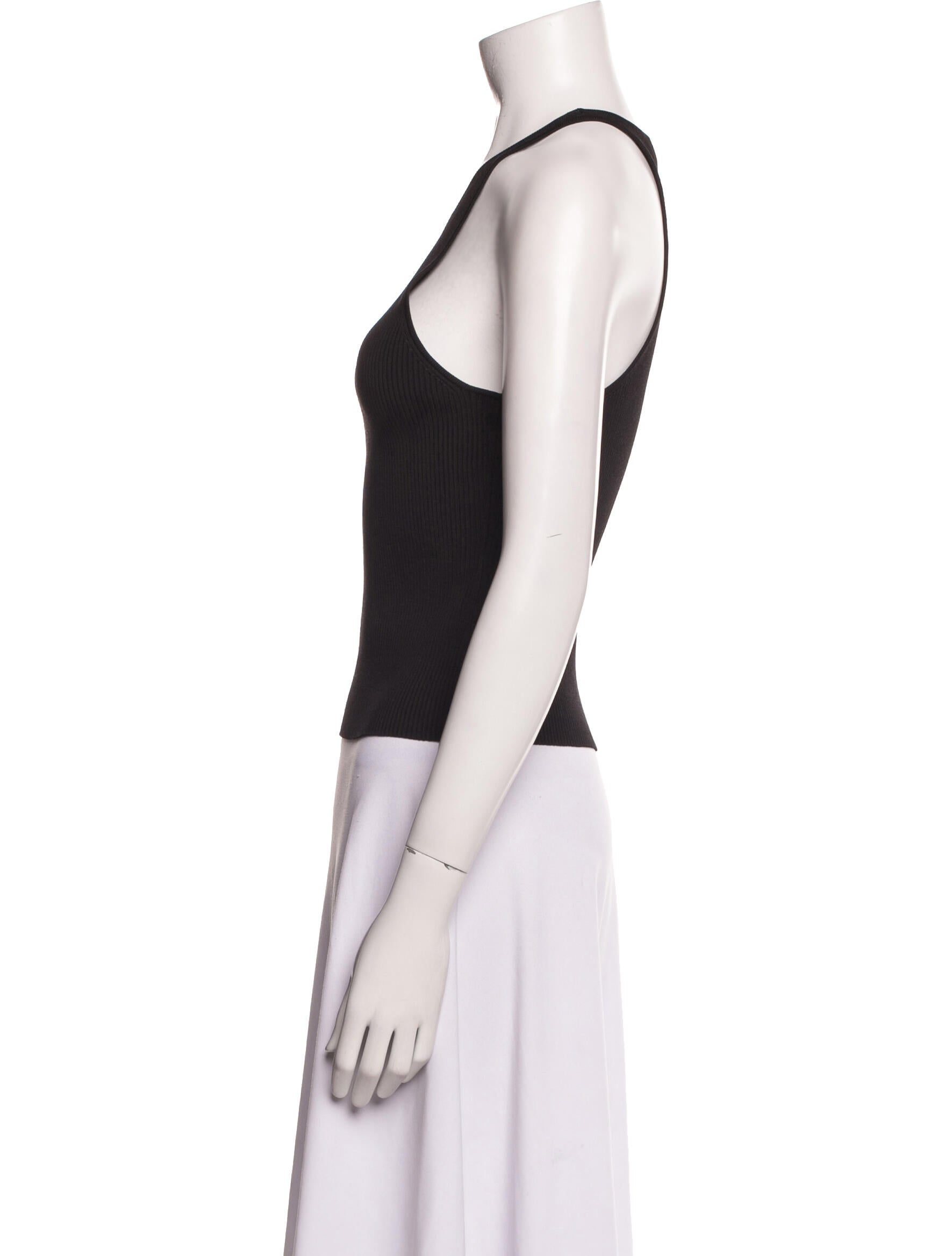 Jonathan Simkhai Scoop Neck Sleeveless Top