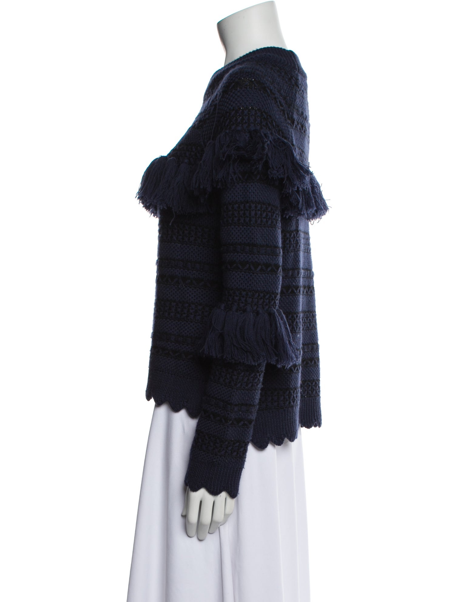 Jonathan Simkhai Wool Mock Neck Sweater