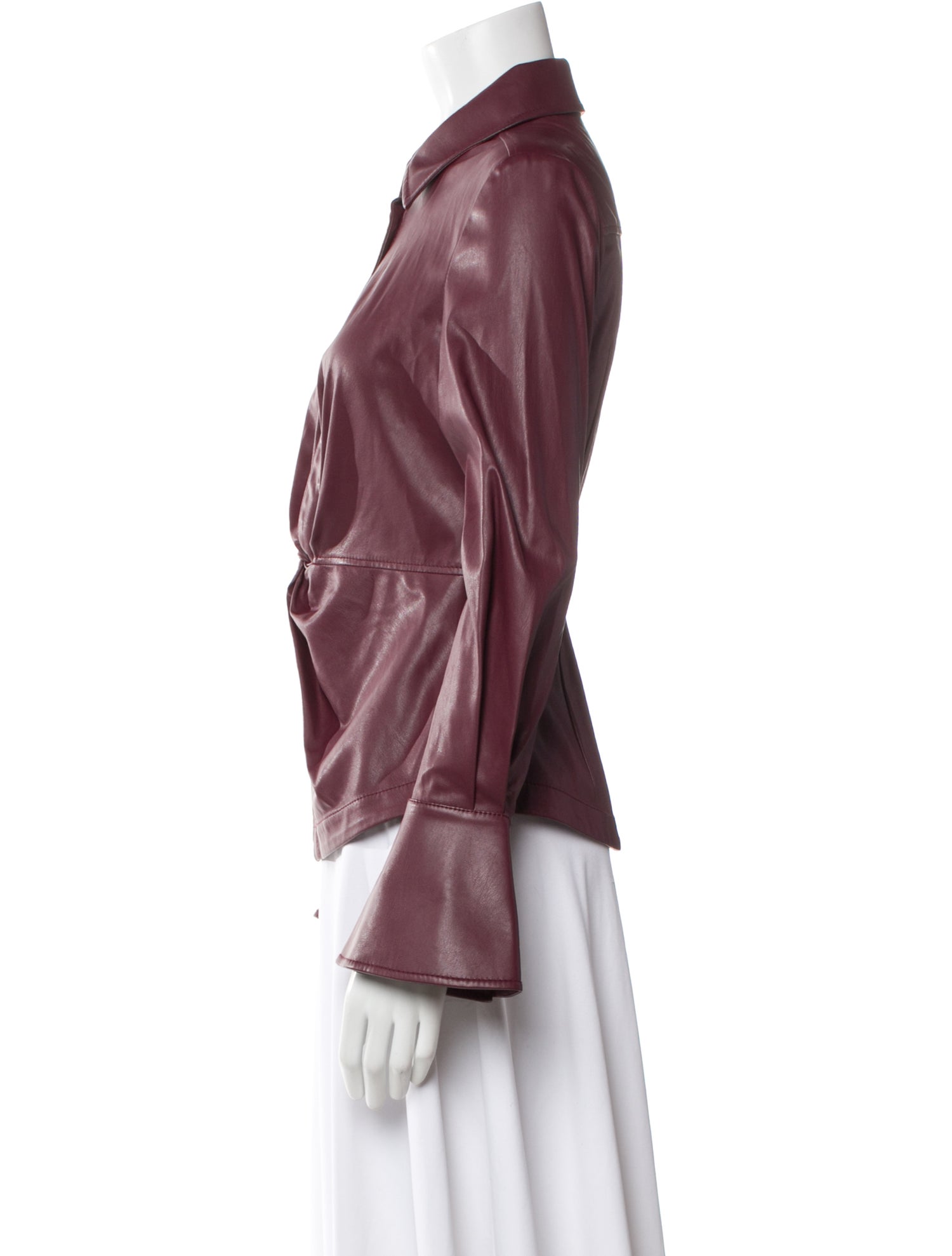 Jonathan Simkhai Long Sleeve Button-Up Top