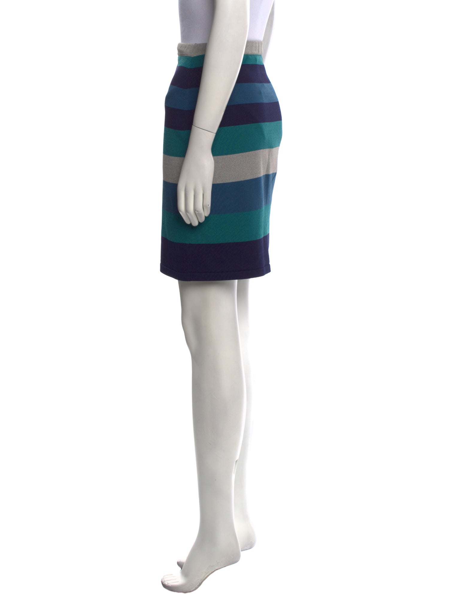 Jonathan Simkhai Striped Mini Skirt