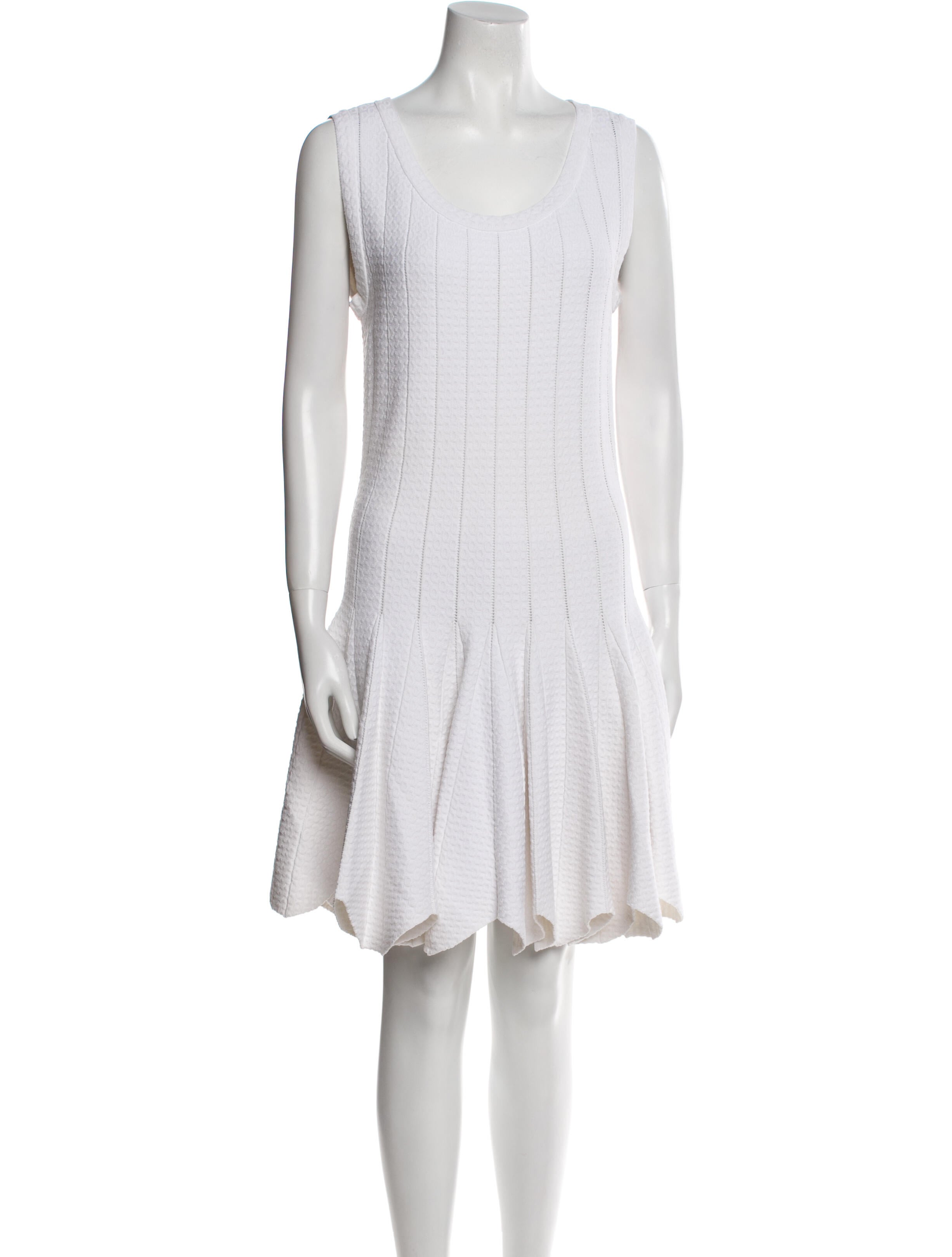 Jonathan Simkhai Scoop Neck Knee-Length Dress