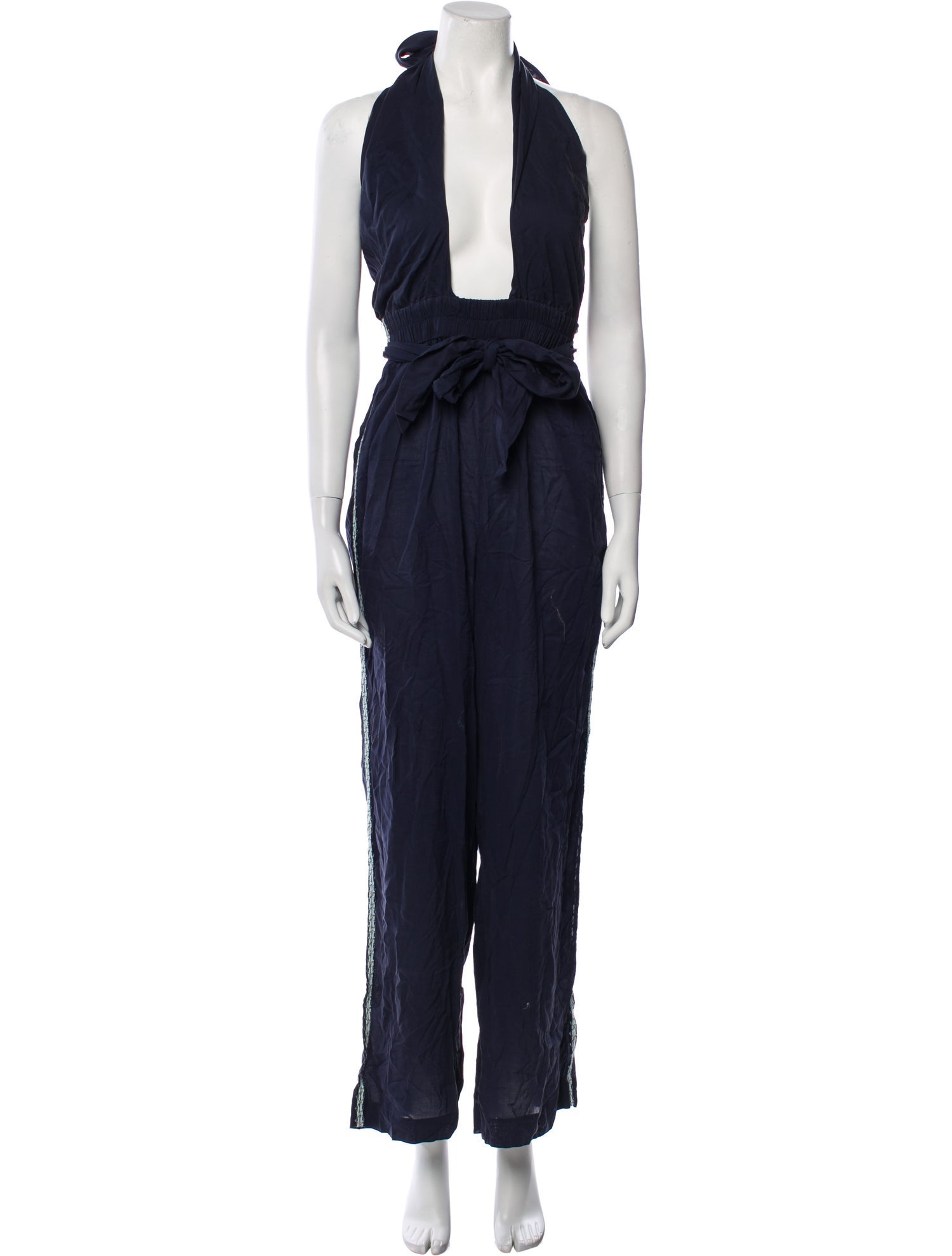 Jonathan Simkhai Halterneck Jumpsuit