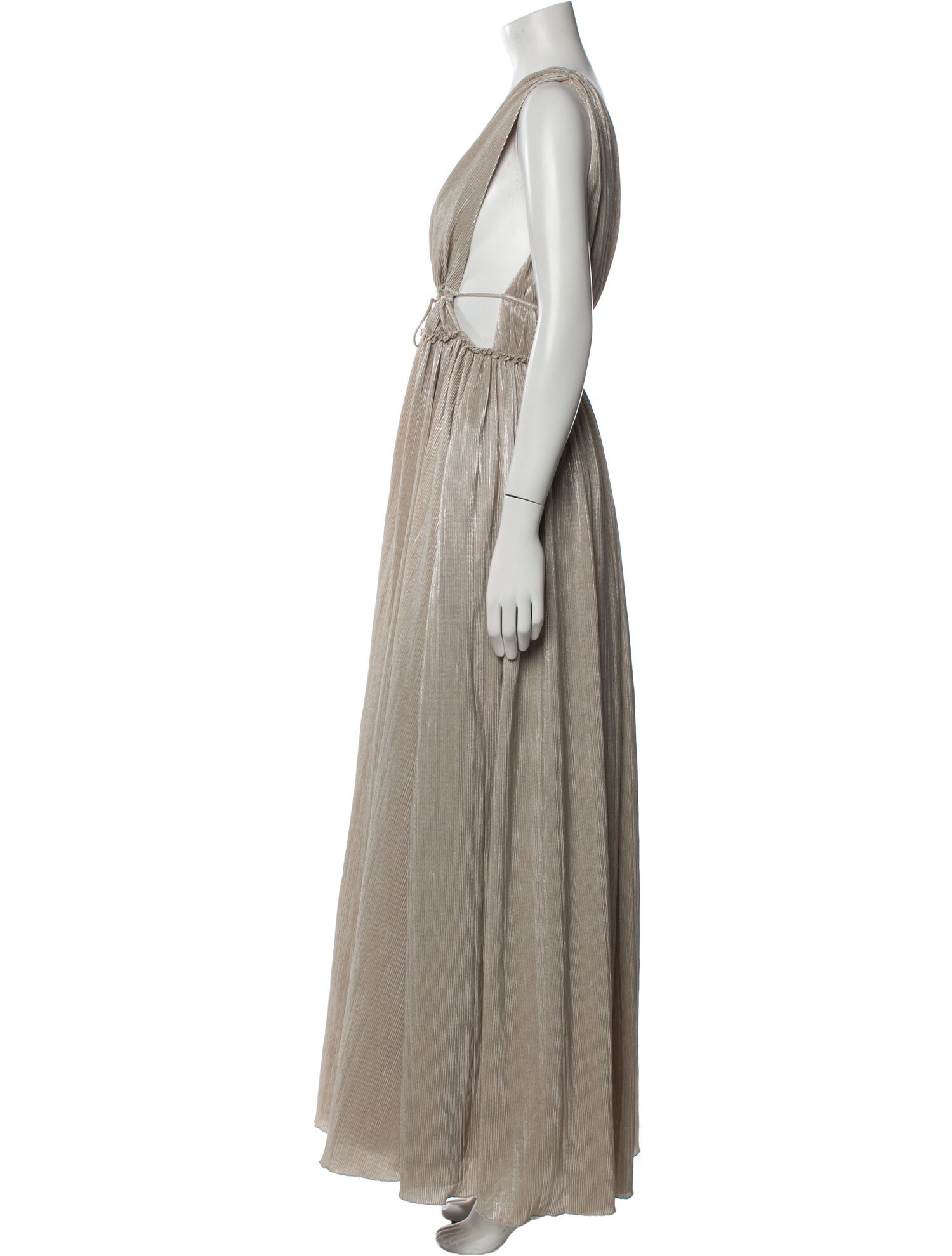 Jonathan Simkhai V-Neck Long Dress