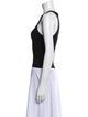 Jonathan Simkhai Halterneck Sleeveless Crop Top