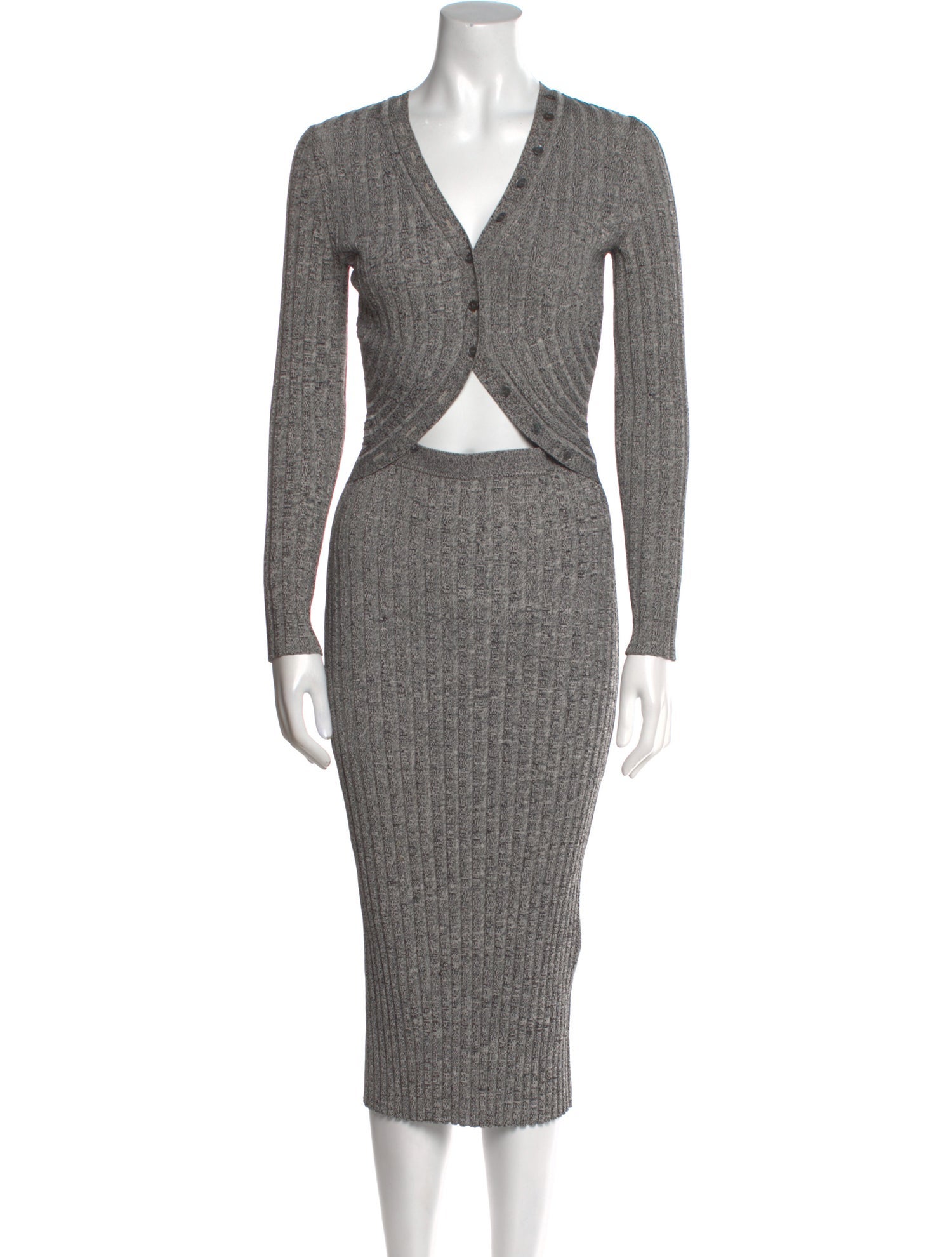 Jonathan Simkhai V-Neck Midi Length Dress