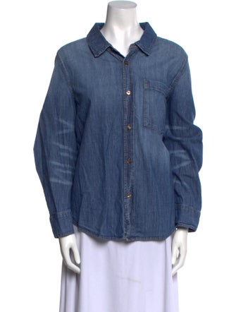 Jonathan Simkhai Long Sleeve Button-Up Top
