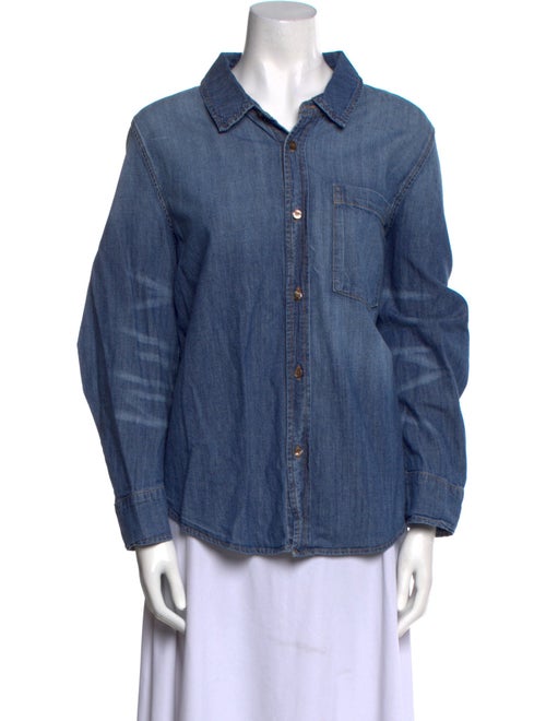 Jonathan Simkhai Long Sleeve Button-Up Top