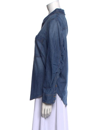 Jonathan Simkhai Long Sleeve Button-Up Top