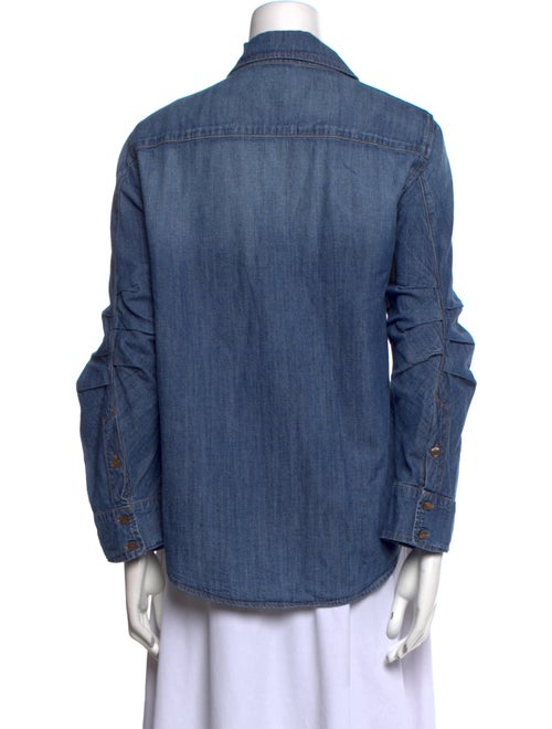 Jonathan Simkhai Long Sleeve Button-Up Top