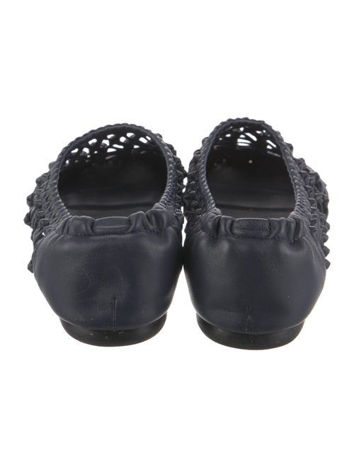 Jonathan Simkhai Leather Cutout Accent Flats