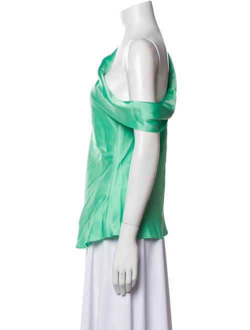 Jonathan Simkhai One-Shoulder Sleeveless Blouse
