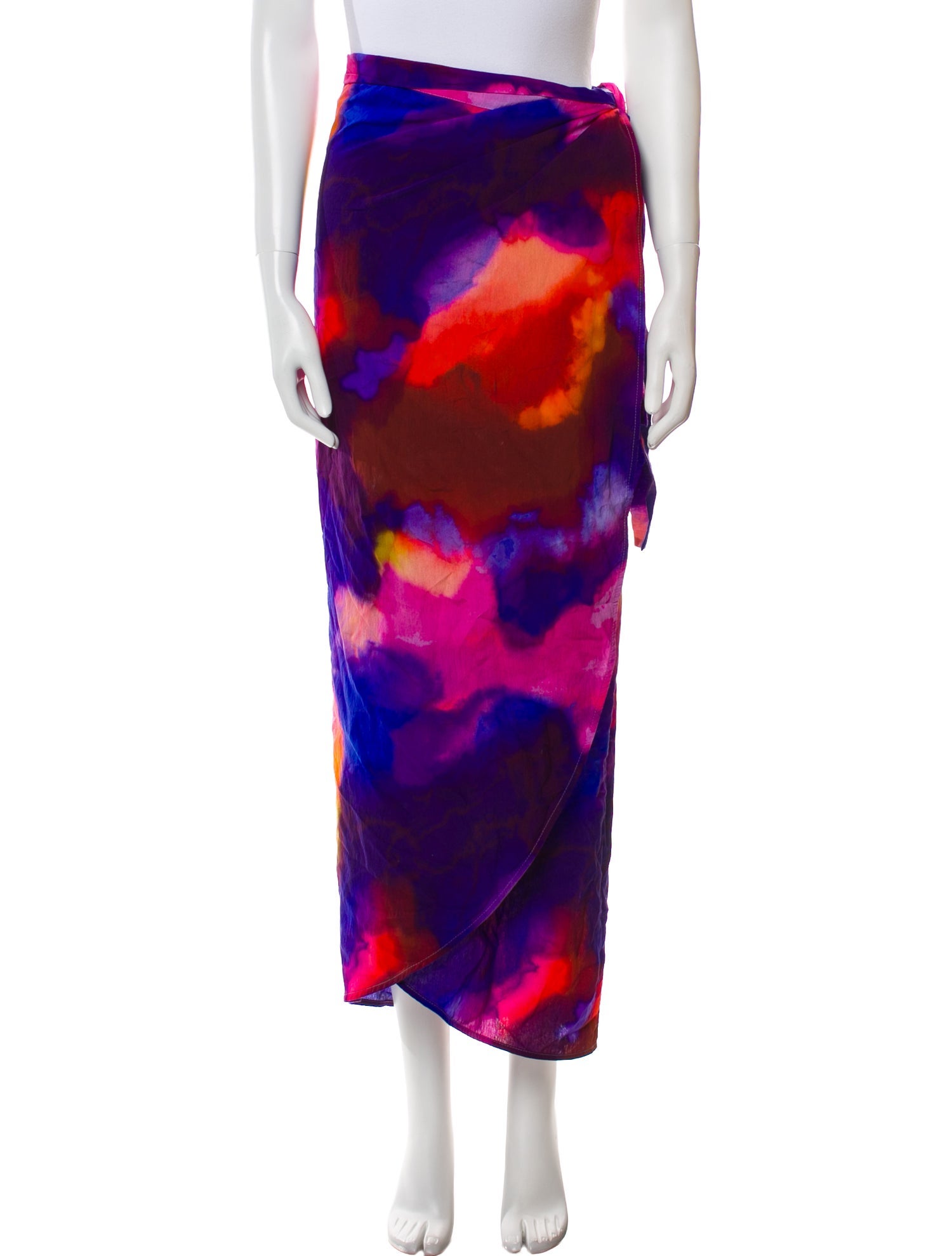 Jonathan Simkhai Tie-Dye Print Cover-Up