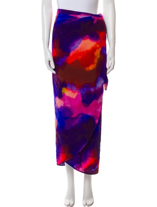 Jonathan Simkhai Tie-Dye Print Cover-Up