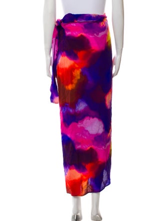 Jonathan Simkhai Tie-Dye Print Cover-Up