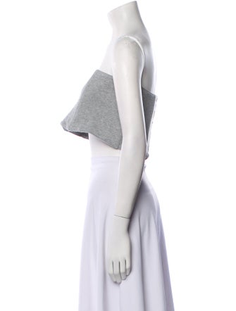 Jonathan Simkhai Strapless Crop Top