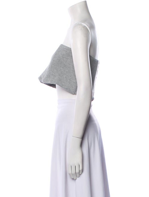 Jonathan Simkhai Strapless Crop Top